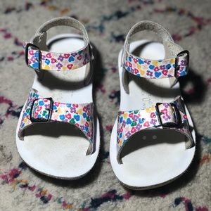 Salt Water Flower Sandals Size 7